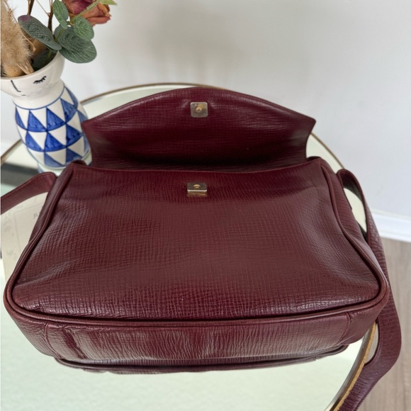 Fendi Vintage Crossbody Bag Bordeaux 1925 Stamp - Picture 6 of 15